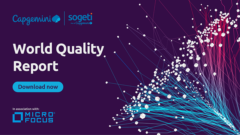 World Quality Report (WQR) 2021 Capgemini Worldwide