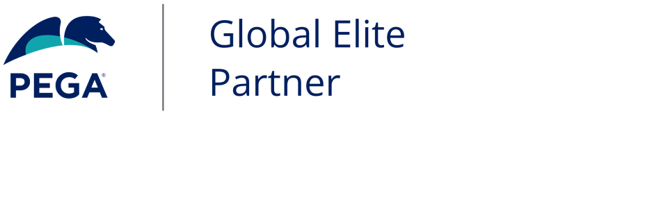 Logo reads - Pega - Global Elite Partner